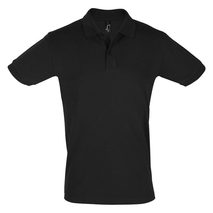 Поло &quot;Perfect Men&quot;, черный_2XL, 100% х/б, 180г/м2