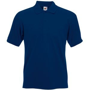 Поло &quot;Slim Fit Polo&quot;, темно-синий_S, 97% х/б, 3% эластан, 220 г/м2