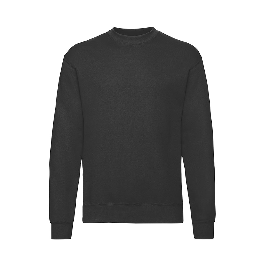 Толстовка мужская с начесом &quot;Сlassic Set-In Sweat&quot;, черный_S, 80% х/б, 20% п/э, 280 г/м2