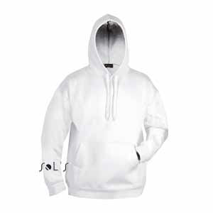 Толстовка &quot;Slam&quot;, белый_2XL, 50% хлопок, 50% полиэстер, 320м/г2
