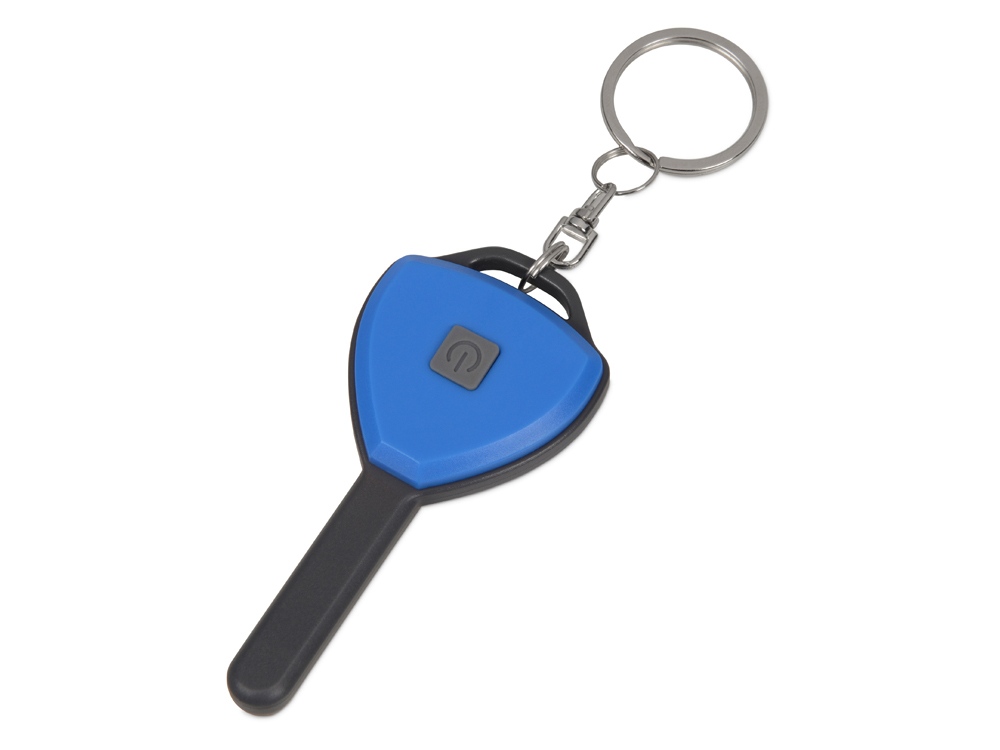 Брелок-фонарик COB Switch, синий