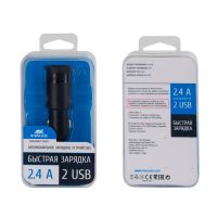 VA4223 B00 RU автомобильное ЗУ (2 USB /3.4 A) черный