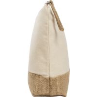 Косметичка Jute из хлопка и джута, натуральный