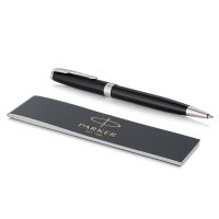 Ручка шариковая Parker Sonnet Core Black Lacquer CT, черный