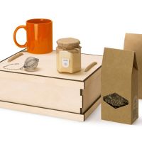 Подарочный набор Tea Duo Deluxe, оранжевый