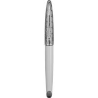 Ручка-роллер Waterman Carene, цвет: Contemporary white ST, стержень: Fblck