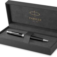 Ручка шариковая Parker Sonnet Core Black Lacquer CT, черный