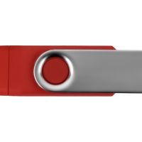 USB/micro USB-флешка 2.0 на 16 Гб Квебек OTG, красный