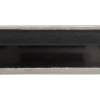 USB 2.0-флешка на 16 Гб с мини чипом и круглым отверстием, серебристый