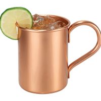 Набор кружек для коктейля с рецептом Moscow mule
