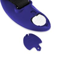 Багажные весы с покрытием soft touch Gravity, синий