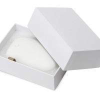 Универсальное зарядное устройство power bank в форме камня. 7800MAH. white