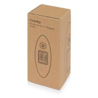 Багажные весы с покрытием soft touch Gravity, синий