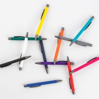 Ручка шариковая Atento Soft Touch, белая
