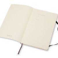 Записная книжка Moleskine Classic Soft (нелинованный), Large (13х21см), черный