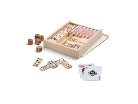 PLAYTIME. Игровой набор, 4 в одном, натуральный