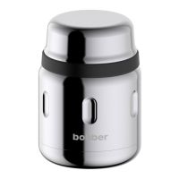 Термос для еды, вакуумный, бытовой, тм bobber. Объем 0.47 литра. Артикул Jerrycan-470 Glossy