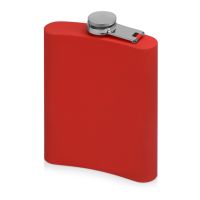 Фляжка 240 мл Remarque soft touch, 304 сталь, красный