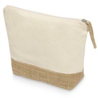 Косметичка Jute из хлопка и джута, натуральный