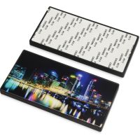 Портативное зарядное устройство Render с полноцветной, 5000 mAh, черный