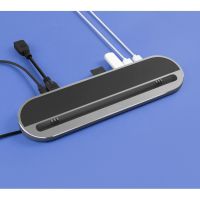 Хаб USB Type-C 3.0 для ноутбуков Falcon, черный