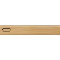 Внешний беспроводной аккумулятор из бамбука Bamboo Air, 10000 mAh