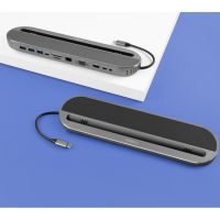 Хаб USB Type-C 3.0 для ноутбуков Falcon, черный