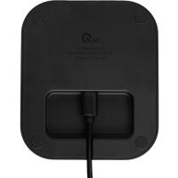 Портативное беспроводное зарядное устройство с док-станцией Uniq, 10000 mah, черный