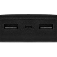Внешний аккумулятор Kubic PB20Z Black, 20 000 мАч, Soft-touch, черный