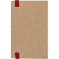 Ежедневник Eco Write Mini, недатированный, с красной резинкой