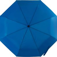 Зонт Picau из переработанного пластика в сумочке, синий