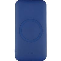 Портативное беспроводное зарядное устройство Impulse, 4000 mAh, синий