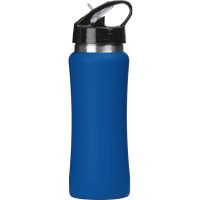 Бутылка для воды Bottle C1, сталь, soft touch, 600 мл, синий