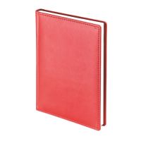 Ежедневник недатированный А4 Velvet, красный