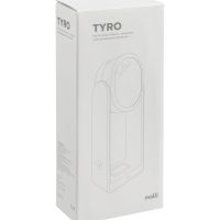 Настольная лампа с зеркалом и беспроводной зарядкой Tyro, белая