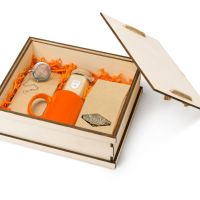 Подарочный набор Tea Duo Deluxe, оранжевый
