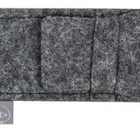 Футляр для ручек из RPET-фетра Felt, серый