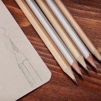 Карандаш чернографитовый трехгранный Графит 3D, белый