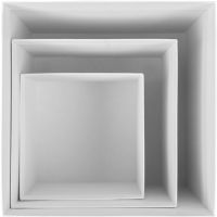 Коробка Cube, M, белая