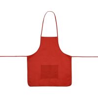 Фартук, красный, плотность 80г/м2