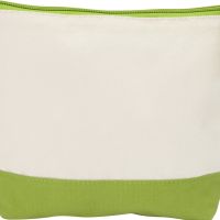 Косметичка хлопковая Cotton, зеленый