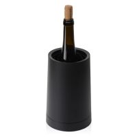 Охладитель Cooler Pot 2.0 для бутылки цельный, черный