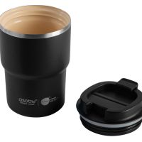 Вакуумная термокружка с внутренним керамическим покрытием Coffee Express, 360 мл, черный