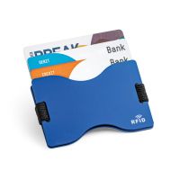 MULLER. Визитница с защитой RFID, синий
