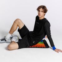 Массажный акупунктурный коврик с валиком Iglu, разноцветный