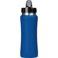Бутылка для воды Bottle C1, сталь, soft touch, 600 мл, синий