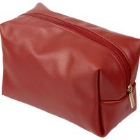 Косметичка из эко-кожи Enio, красный