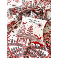 Платок Мезенская роспись