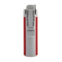 Bluetooth колонка с зарядным устройством(2000mAh) и моноподом "Turbo Tube",красный с серым,18х5,5х5,3