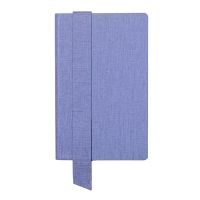 Бизнес-блокнот А5  "Provence", сиреневый, мягкая обложка, в клетку